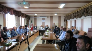 مراسم برگزاری کارگاه آموزشی  با موضوع آشنایی با تهدیدات سایبری و فضای مجازی در شرکت آب و فاضلاب مراغه -2