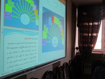 مراسم برگزاری کارگاه آموزشی  با موضوع آشنایی با تهدیدات سایبری و فضای مجازی در شرکت آب و فاضلاب مراغه -9